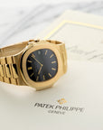 Patek Philippe - Patek Philippe Yellow Gold Nautilus Watch Ref. 3700 - The Keystone Watches