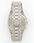 Audemars Piguet - Audemars Piguet White Gold Pave Diamond Royal Oak Chrono Watch Ref. 25978 - The Keystone Watches