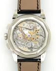 Patek Philippe Platinum Perpetual Baguette Diamond Watch Ref. 5271