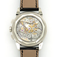 Patek Philippe Platinum Perpetual Baguette Diamond Watch Ref. 5271