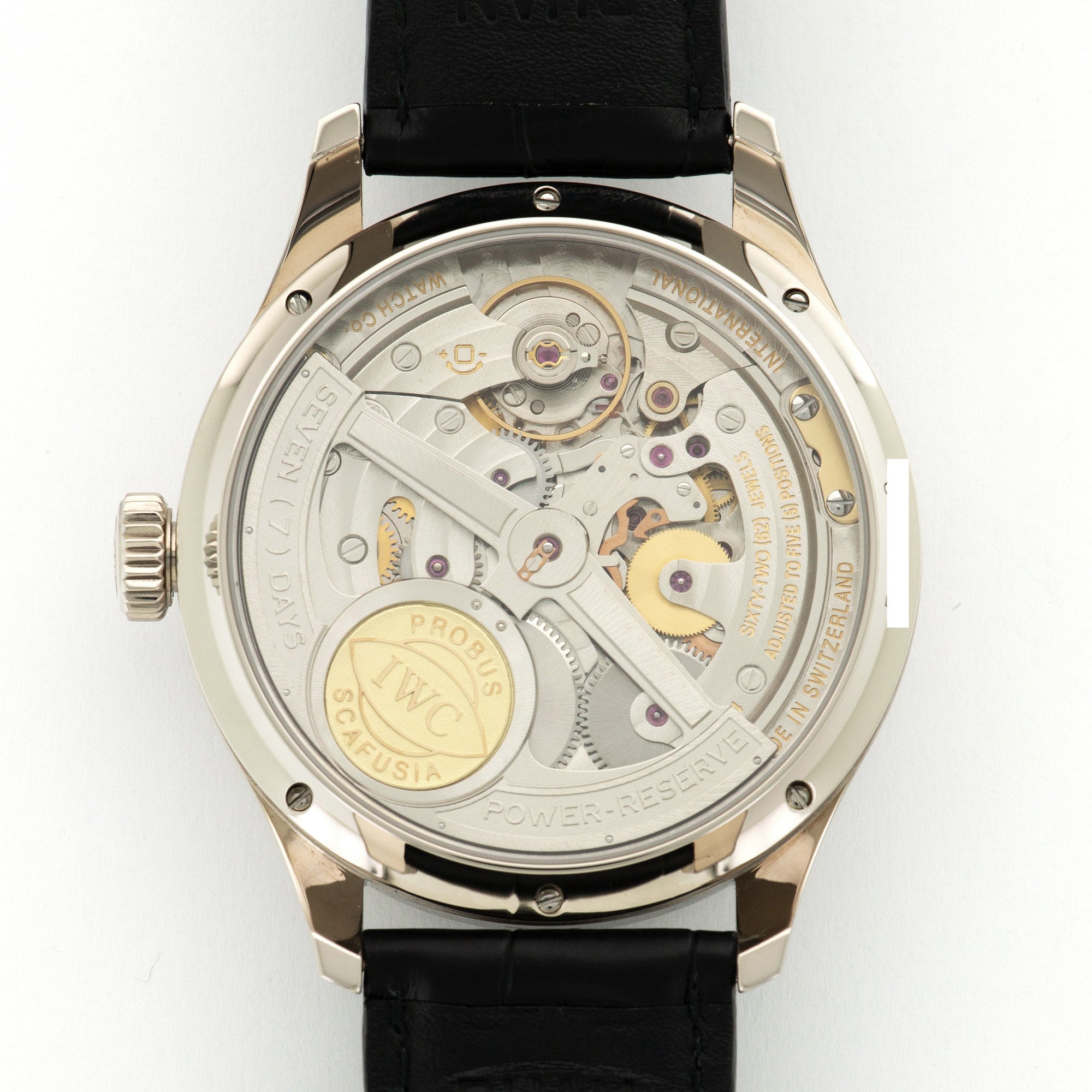 IWC - IWC White Gold Portuguese Perpetual Calendar Watch Ref. IW503203 - The Keystone Watches