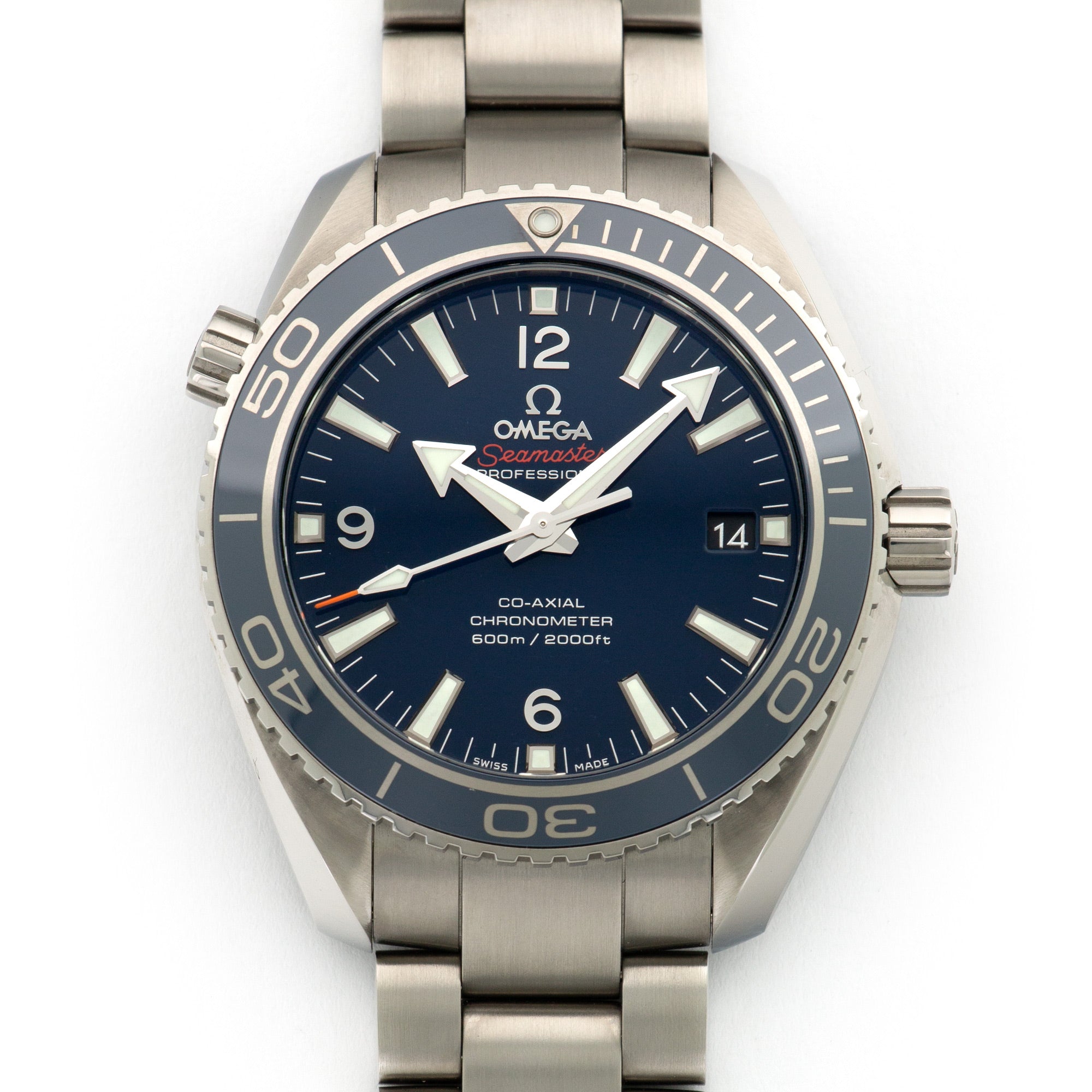Omega - Omega Titanium Seamaster Planet Ocean Co-Axial Watch - The Keystone Watches