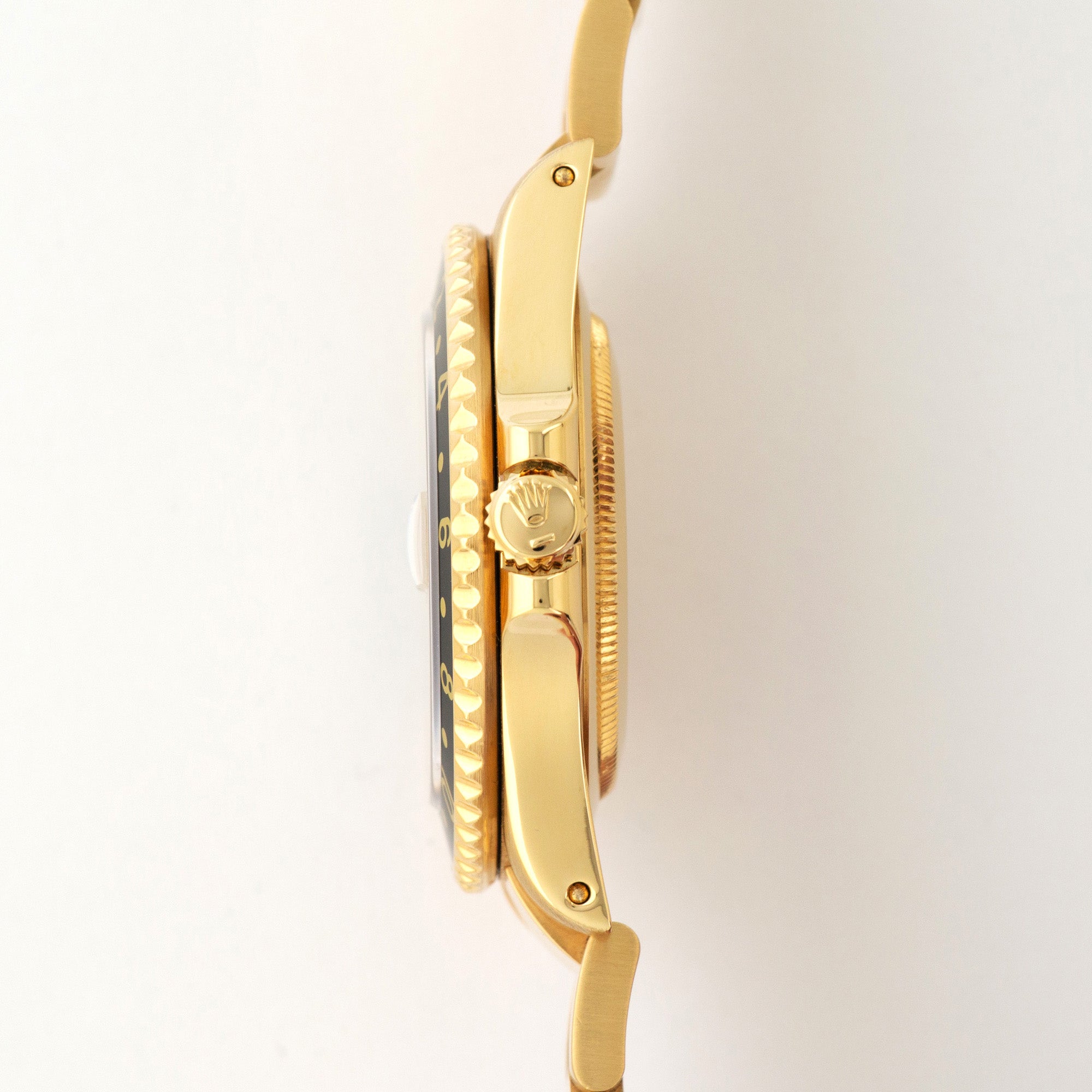 Rolex Yellow Gold GMT-Master II Diamond &amp; Ruby Watch Ref. 16718