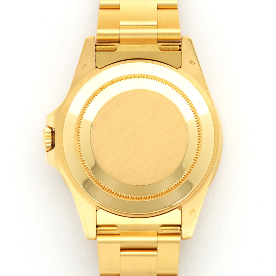 Rolex Yellow Gold GMT-Master II Diamond & Ruby Watch Ref. 16718