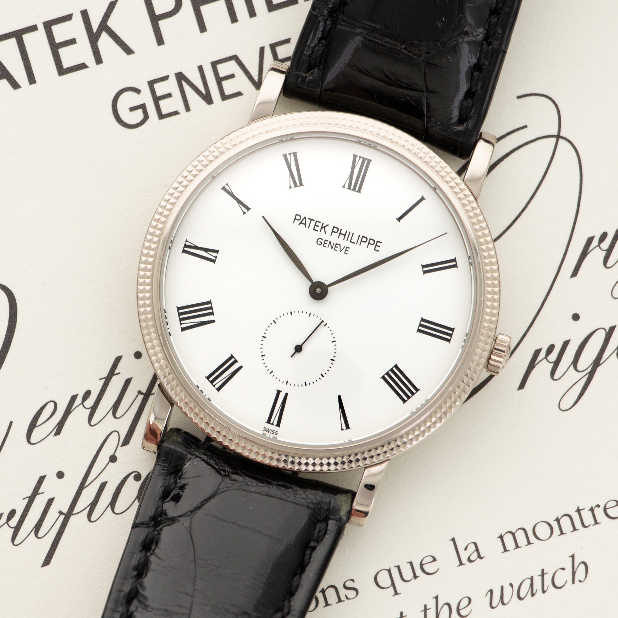 Patek Philippe - Patek Philippe White Gold Calatrava Watch Ref. 5119 - The Keystone Watches