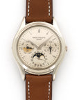 Patek Philippe - Patek Philippe White Gold Perpetual Calendar Watch Ref. 3940 - The Keystone Watches