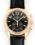 Patek Philippe - Patek Philippe Rose Gold Chronograph Baguette Watch Ref. 5961 - The Keystone Watches