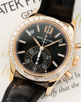 Patek Philippe - Patek Philippe Rose Gold Chronograph Baguette Watch Ref. 5961 - The Keystone Watches