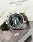 Patek Philippe - Patek Philippe Platinum Perpetual Diamond Chrono Watch Ref. 5271 - The Keystone Watches