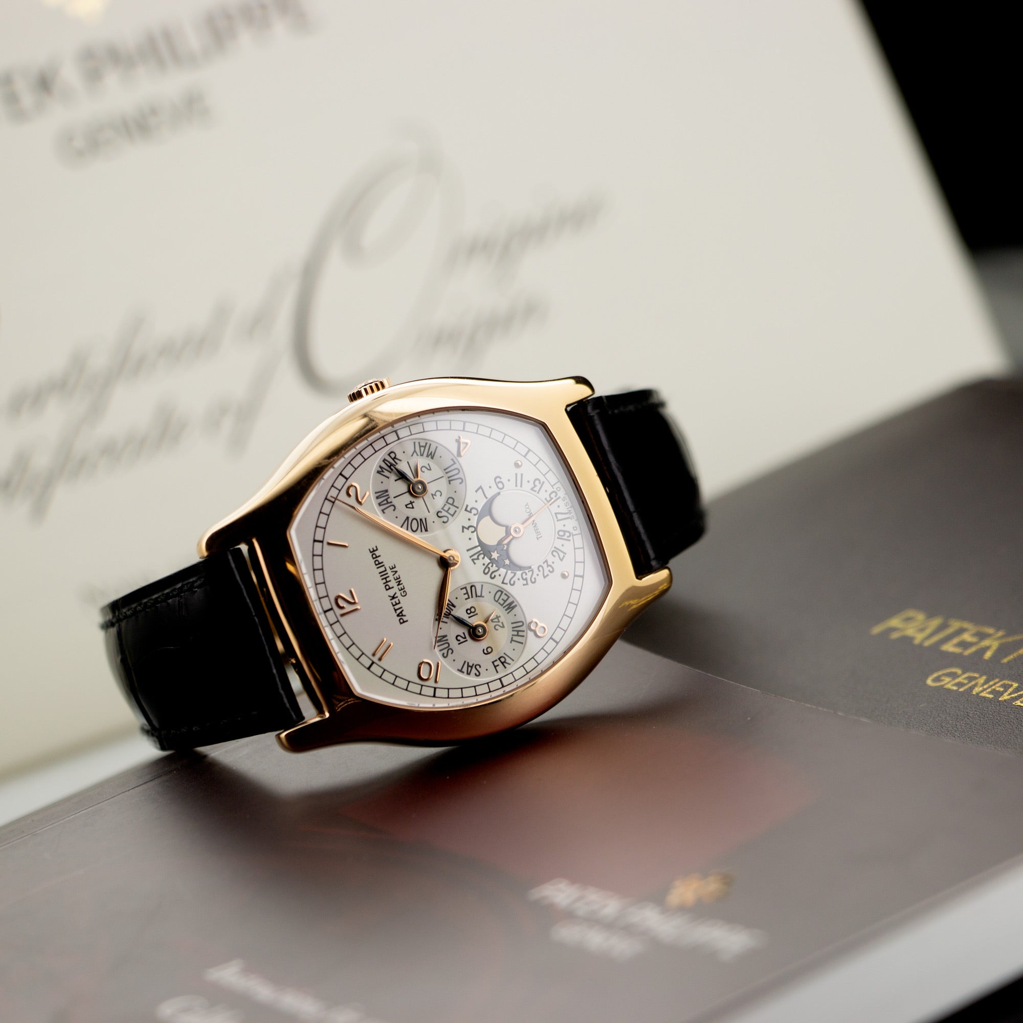 Patek Philippe Rose Gold Perpetual Calendar Watch Ref. 5040 Retailed by Tiffany &amp; Co.