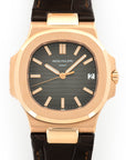 Patek Philippe - Patek Philippe Rose Gold Nautilus Watch Ref. 5711 - The Keystone Watches