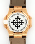 Patek Philippe - Patek Philippe Rose Gold Nautilus Watch Ref. 5711 - The Keystone Watches