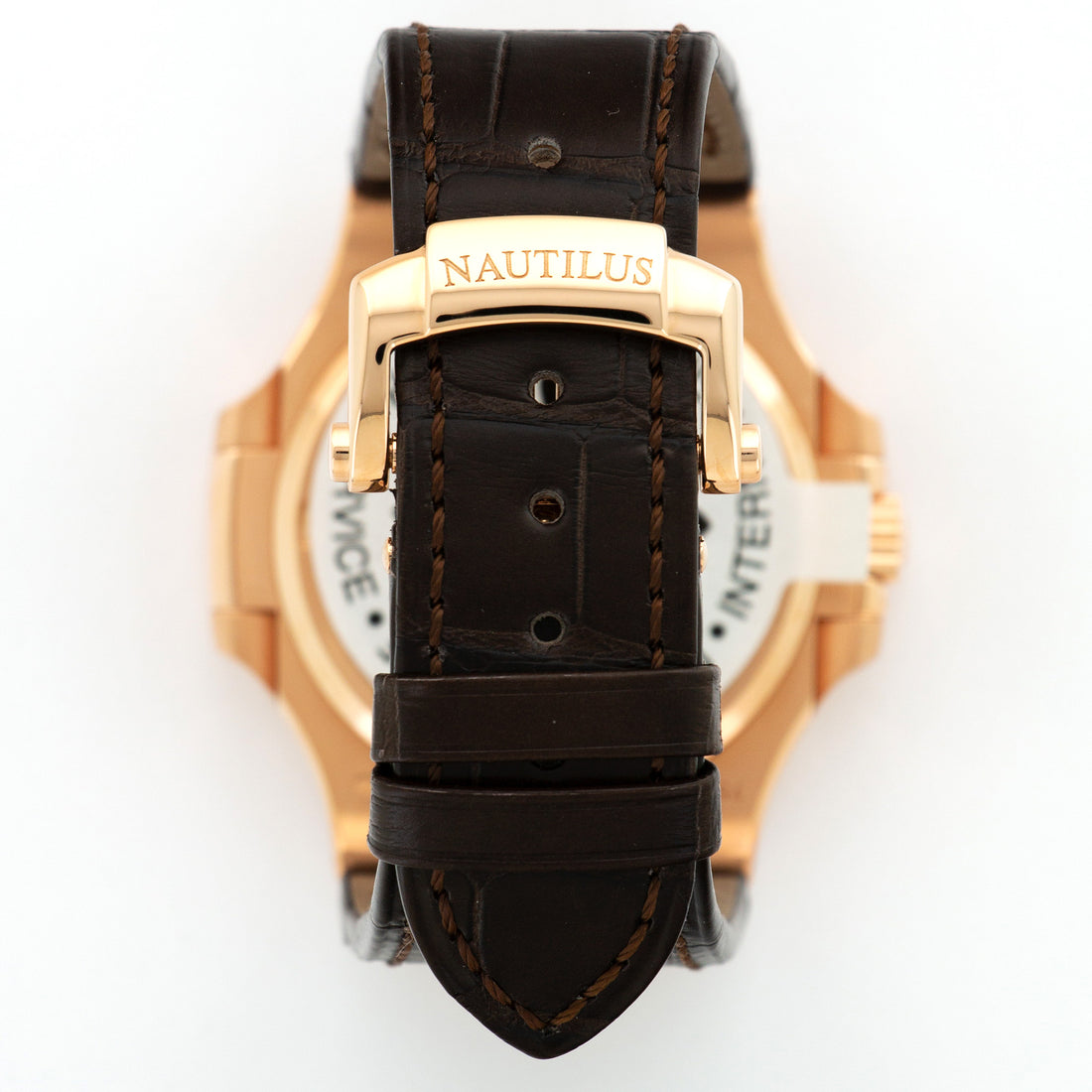 Patek Philippe Rose Gold Nautilus Watch Ref. 5711