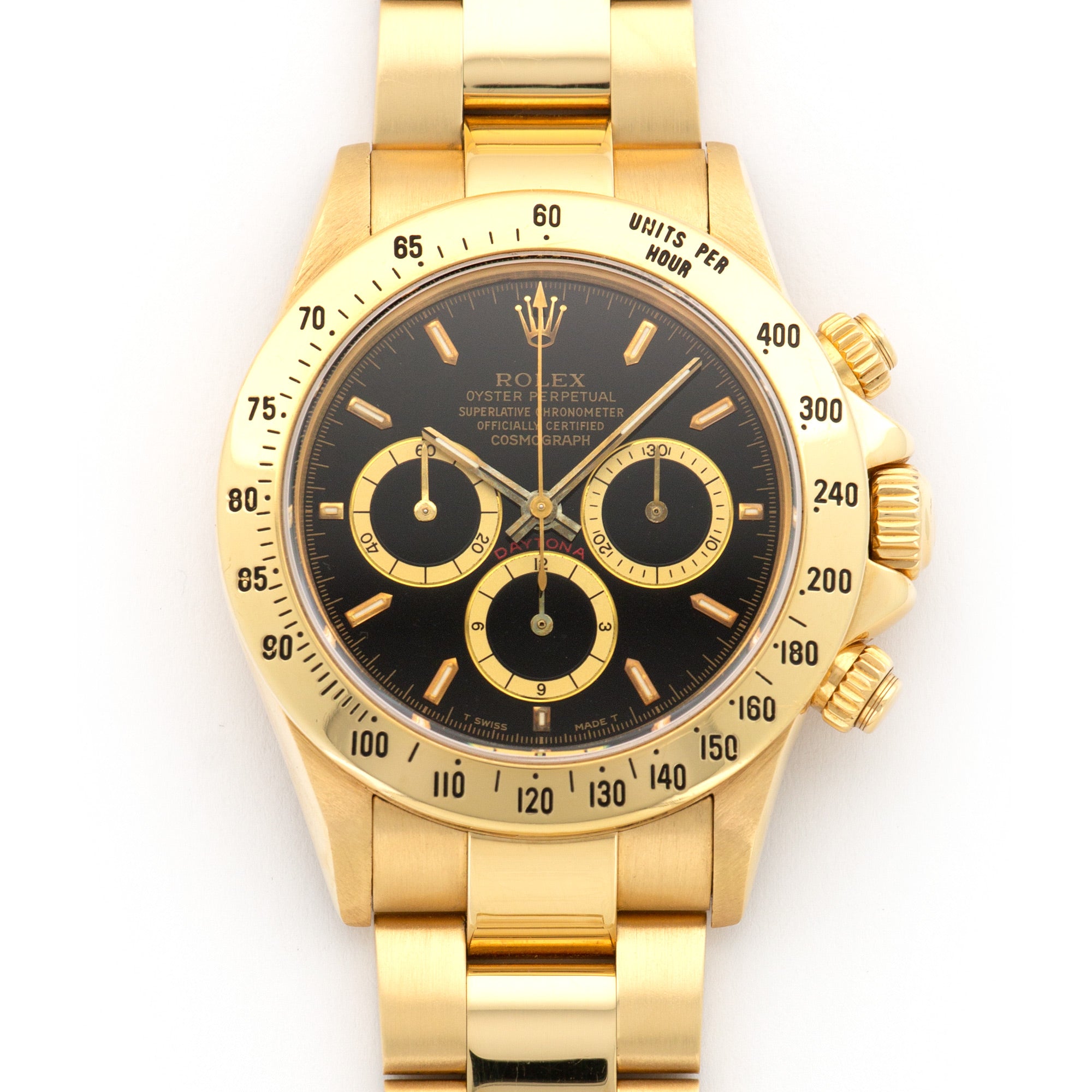 Rolex - Rolex Yellow Gold Daytona Zenith Watch Ref. 16528 - The Keystone Watches