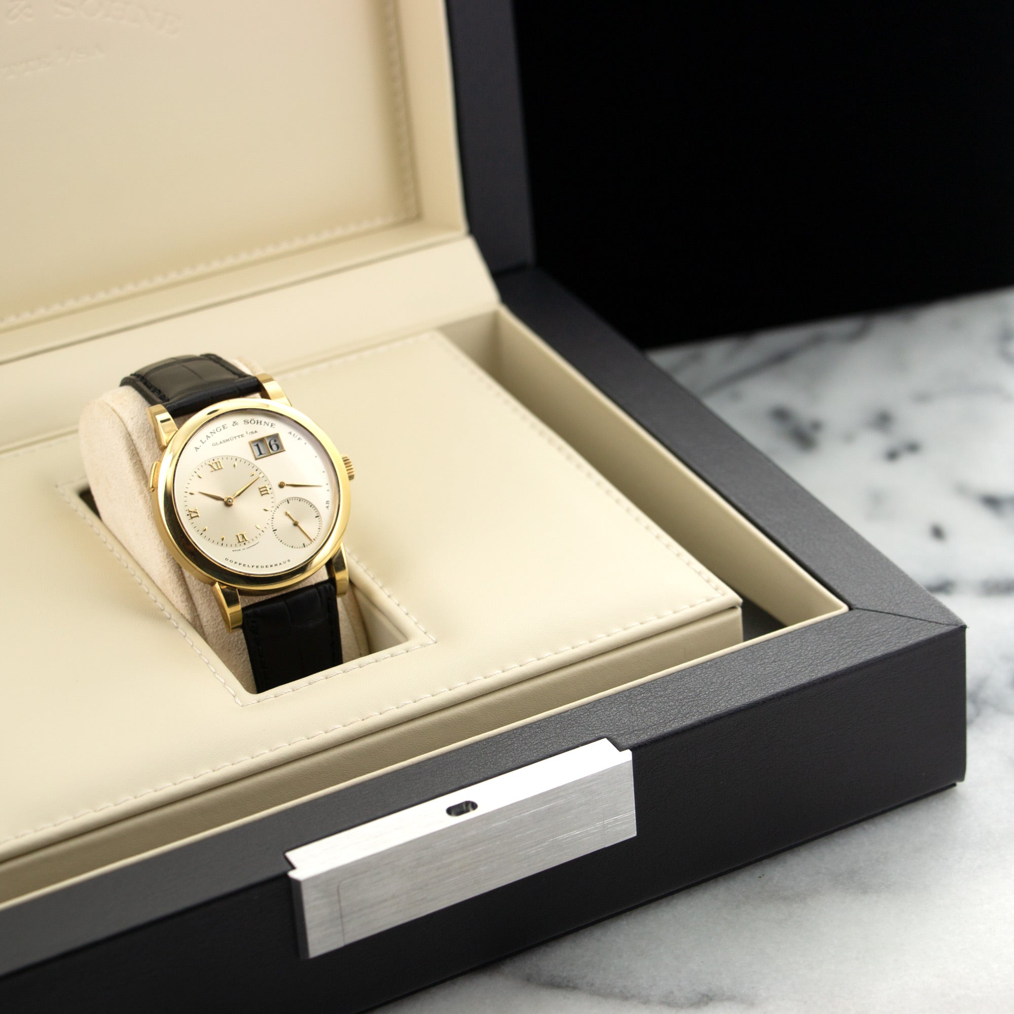 A. Lange &amp; Sohne - A. Lange &amp; Sohne Yellow Gold Lange 1 Watch Ref. 101.021 - The Keystone Watches