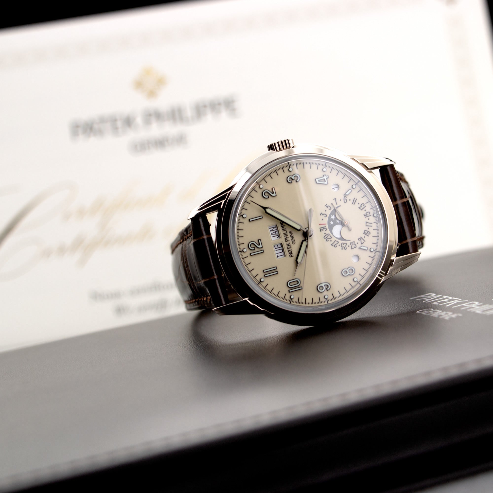 Patek Philippe - Patek Philippe White Gold Perpetual Watch Ref. 5320 - The Keystone Watches