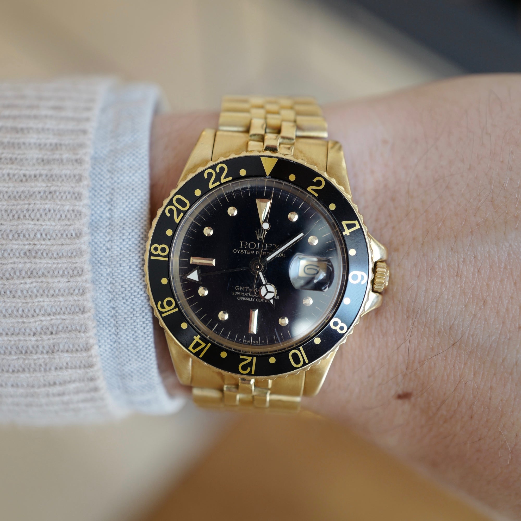 Rolex - Rolex Yellow Gold GMT-Master Ref. 1675 - The Keystone Watches