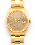 Rolex Yellow Gold Date Watch Ref. 1500 with Original Warranty Paper