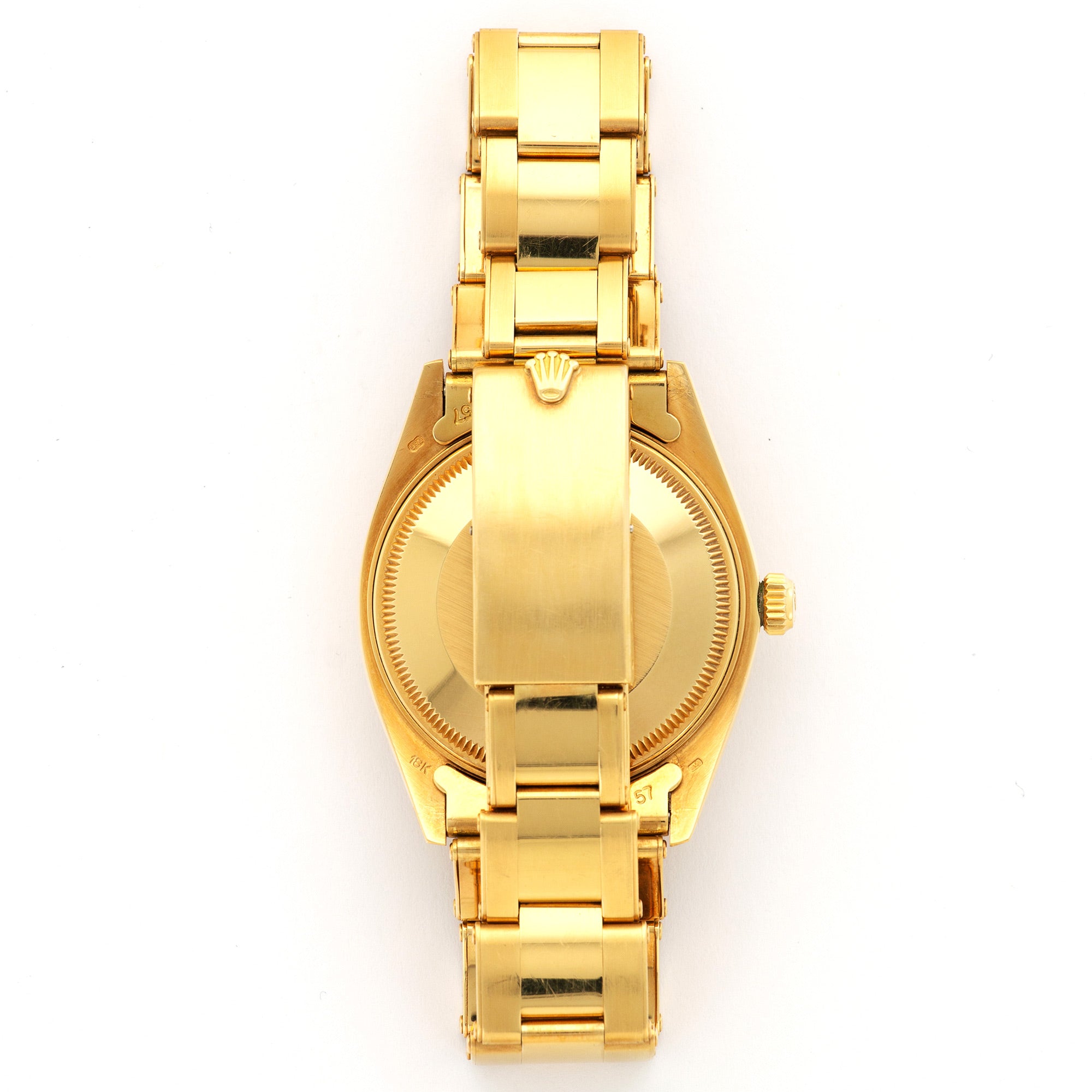 Rolex Yellow Gold Date Watch Ref. 1500 with Original Warranty Paper