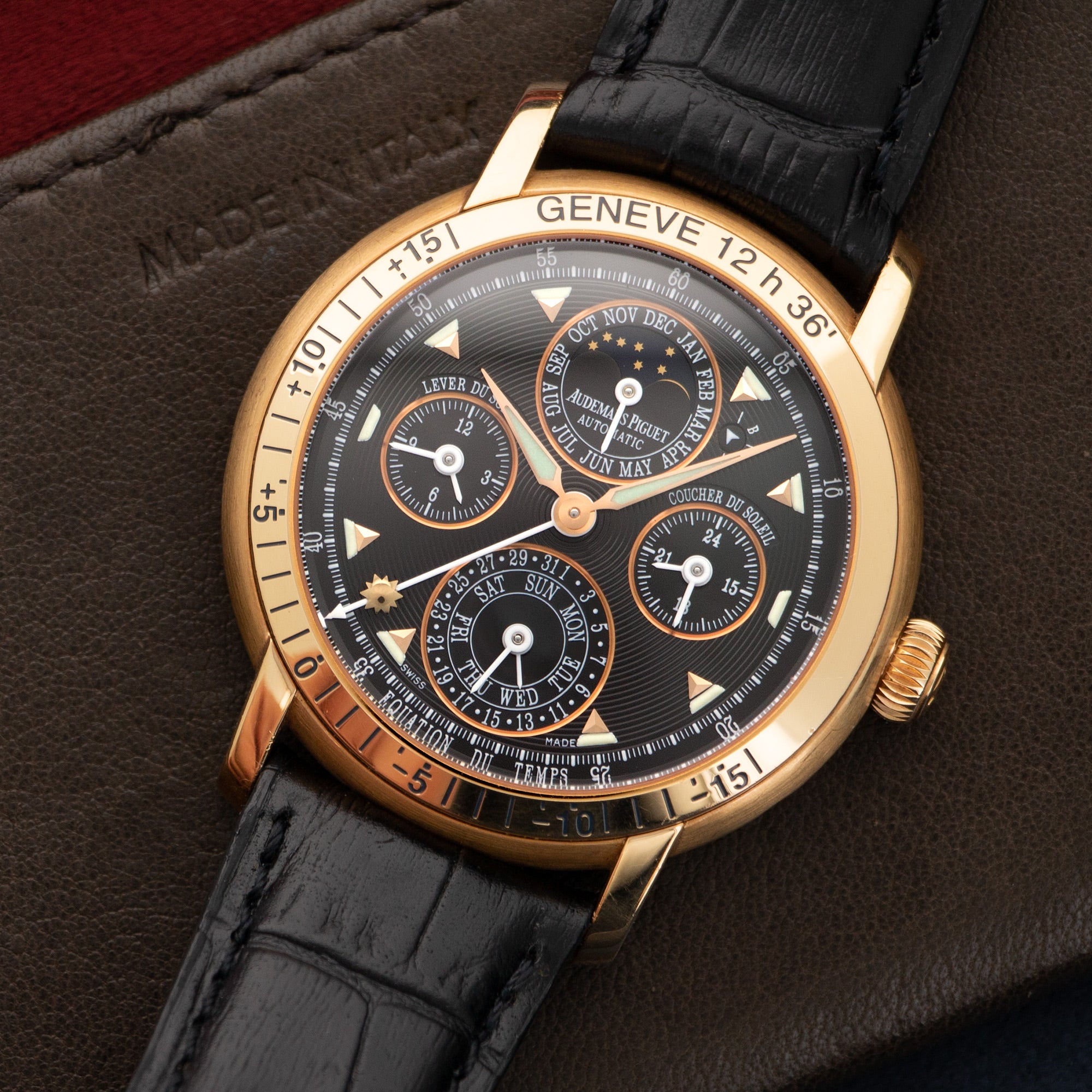 Audemars Piguet - Audemars Piguet Rose Gold Equation of Time Watch Ref. 25934 - The Keystone Watches