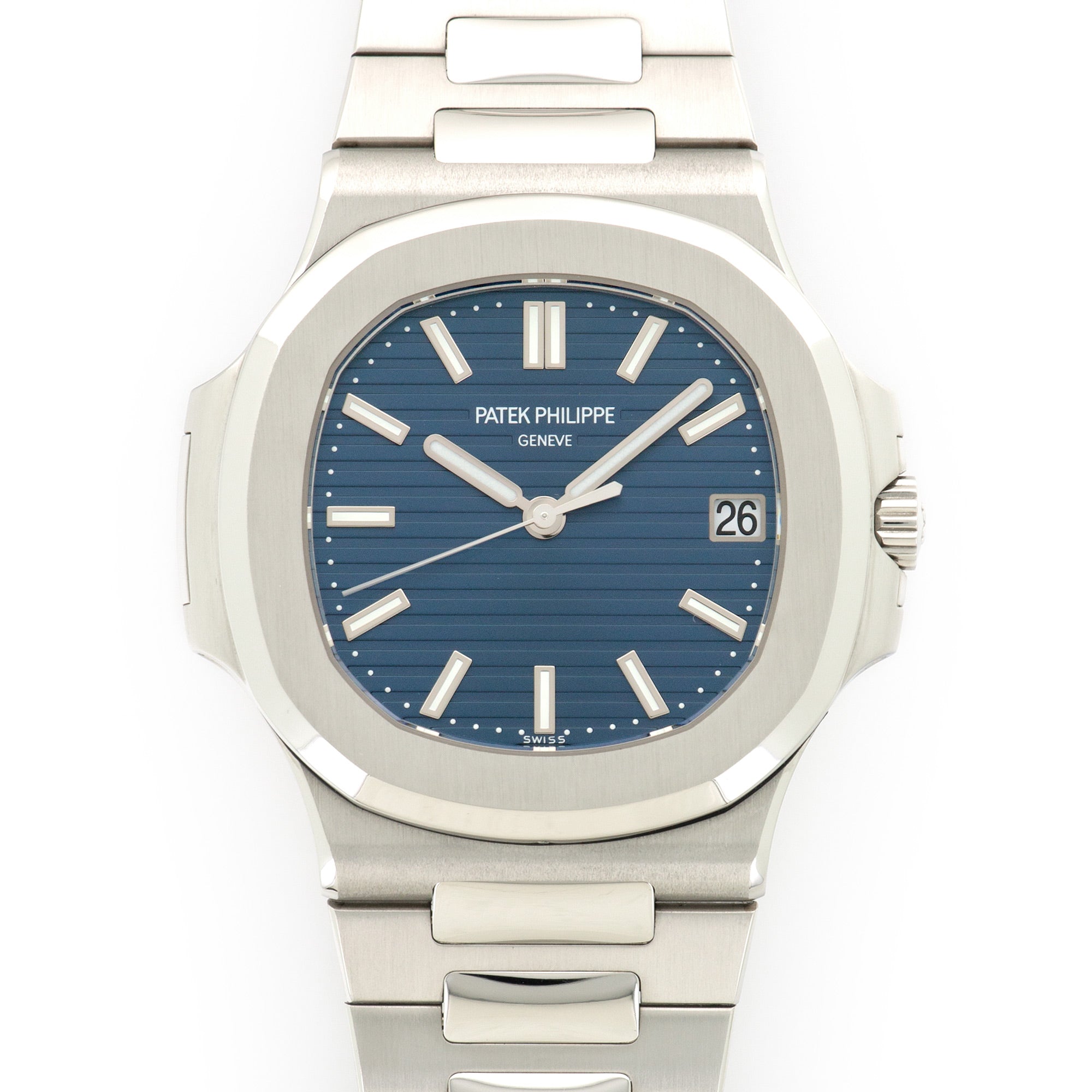 Patek Philippe - Patek Philippe Platinum Nautilus Watch Ref. 5711 - The Keystone Watches