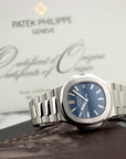 Patek Philippe Platinum Nautilus Watch Ref. 5711