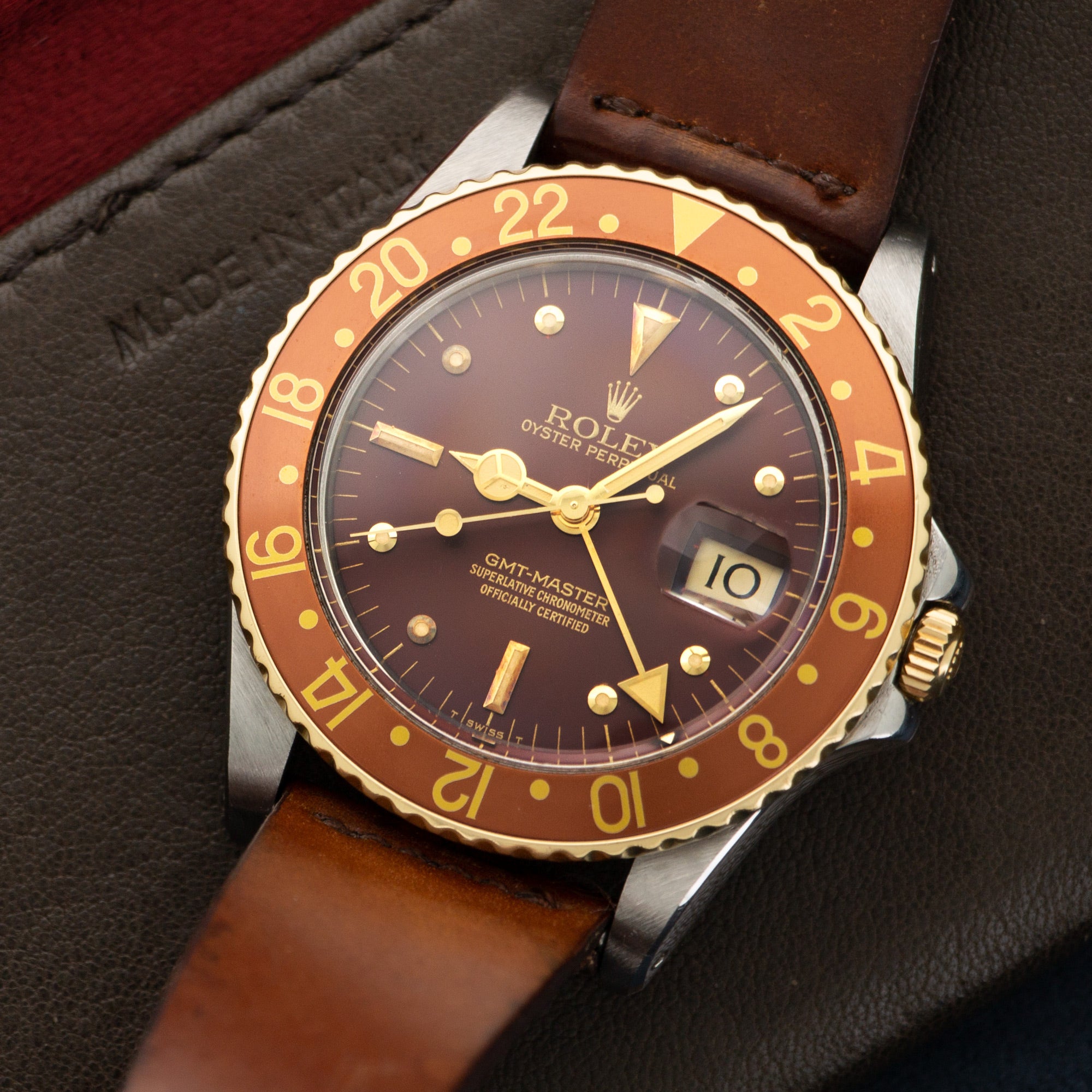 Rolex - Rolex GMT-Master Root Beer Watch Ref. 16753 - The Keystone Watches