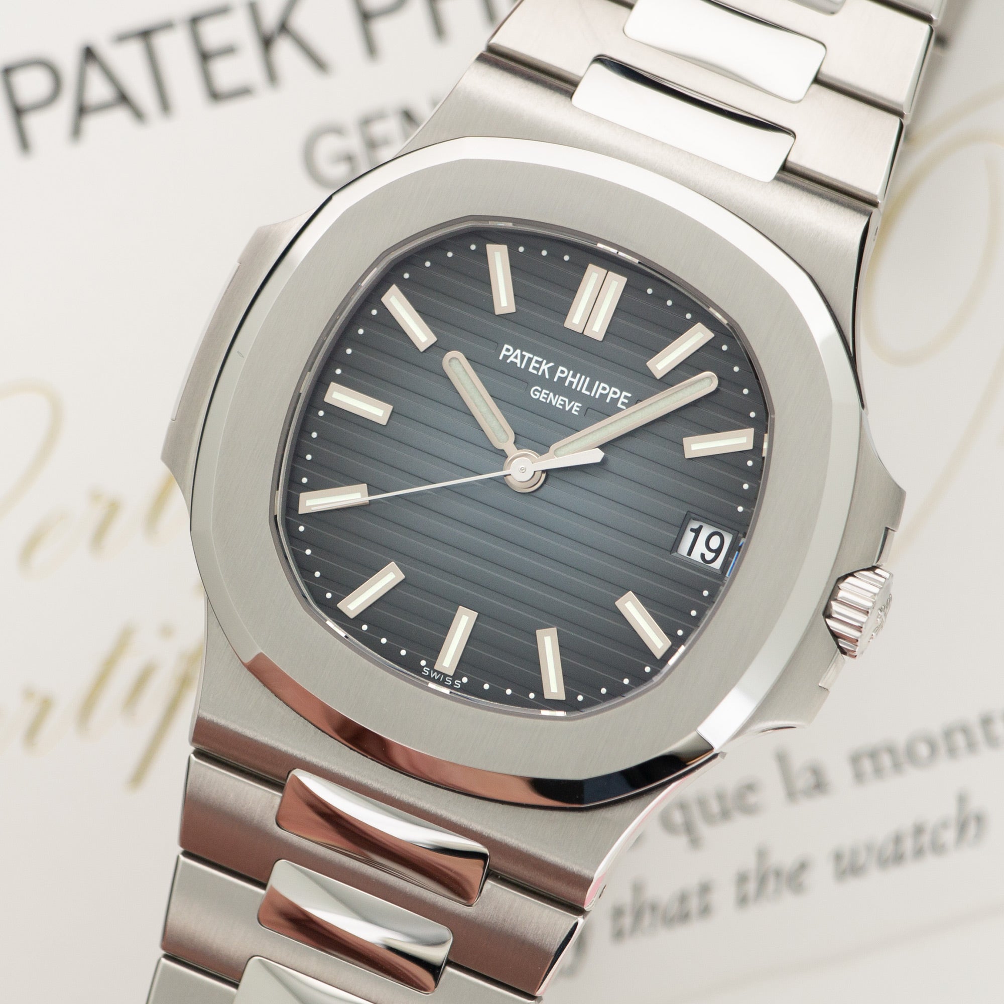 Patek Philippe - Patek Philippe Nautilus Jumbo Watch Ref. 5711 - The Keystone Watches