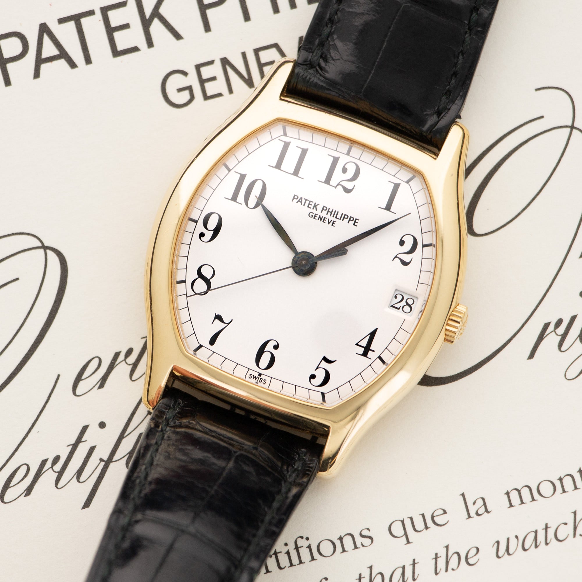Patek Philippe - Patek Philippe Yellow Gold Gondolo Watch Ref. 5030J - The Keystone Watches