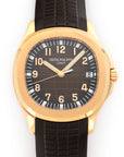 Patek Philippe - Patek Philippe Aquanaut Rose Gold on Strap Ref. 5167R - The Keystone Watches