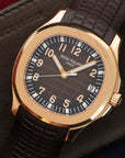 Patek Philippe - Patek Philippe Aquanaut Rose Gold on Strap Ref. 5167R - The Keystone Watches