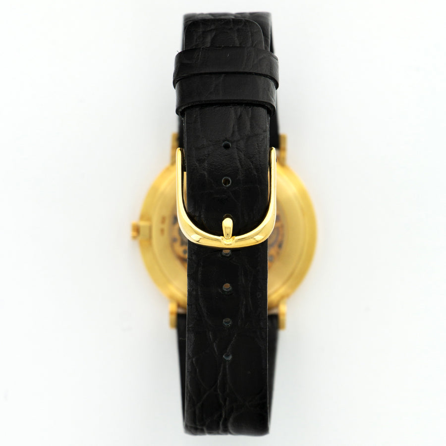 Audemars Piguet Yellow Gold Skeletonized Diamond Watch