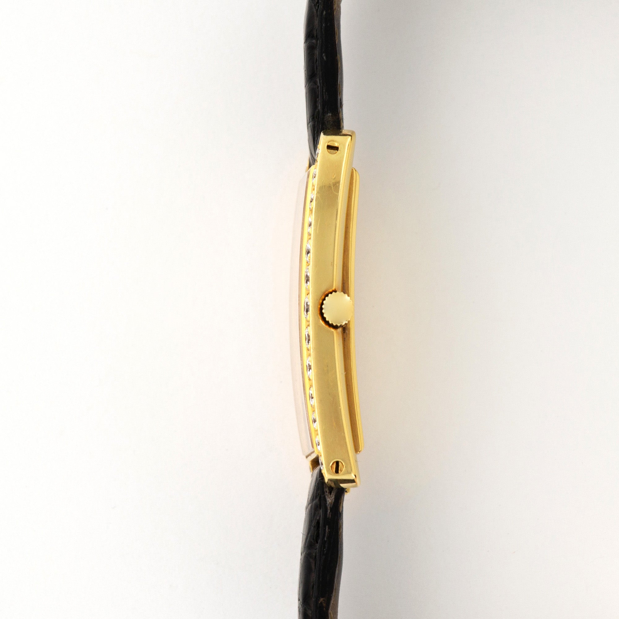 Cartier - Cartier Yellow Gold Tank Diamond Watch - The Keystone Watches