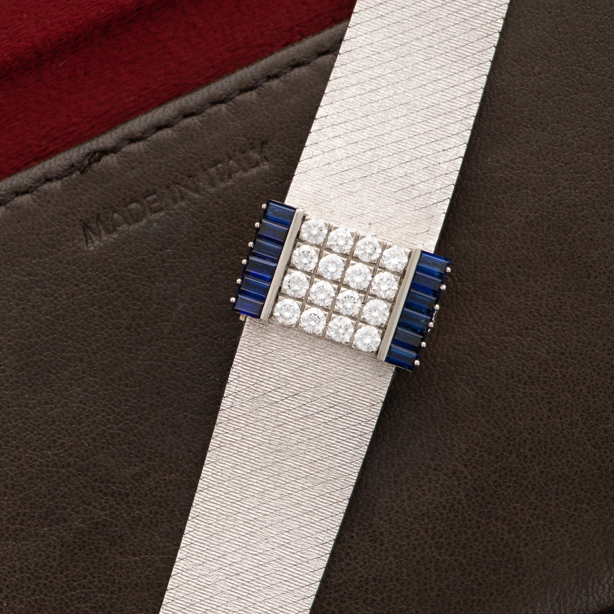 Patek Philippe - Patek Philippe White Gold Diamond & Sapphire Watch Ref. 3319 - The Keystone Watches