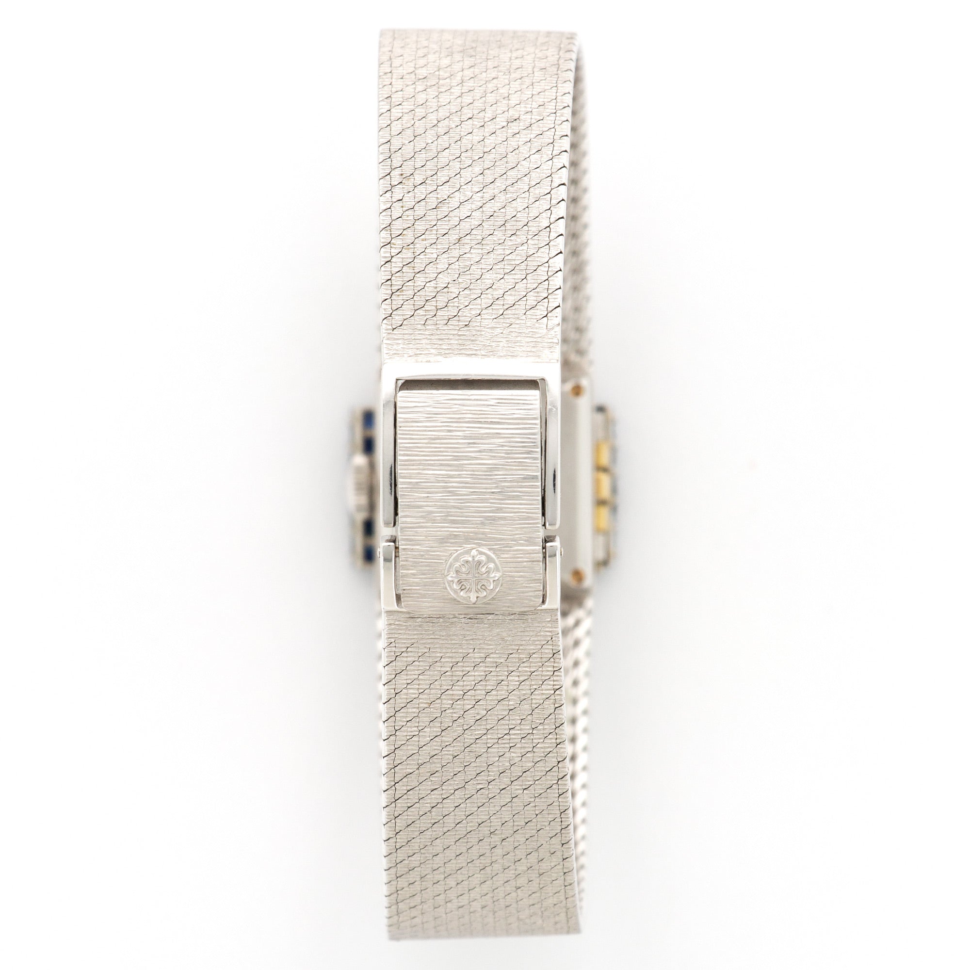 Patek Philippe White Gold Diamond &amp; Sapphire Watch Ref. 3319