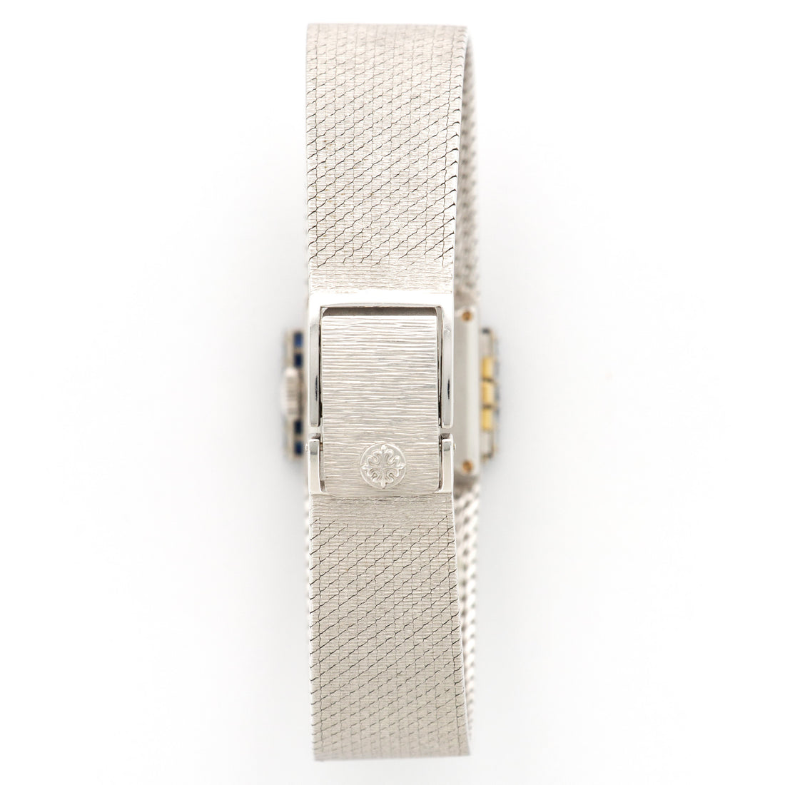 Patek Philippe White Gold Diamond & Sapphire Watch Ref. 3319