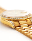 Rolex - Rolex Yellow Gold Day-Date Pave Diamond & Ruby Watch Ref. 18388 - The Keystone Watches