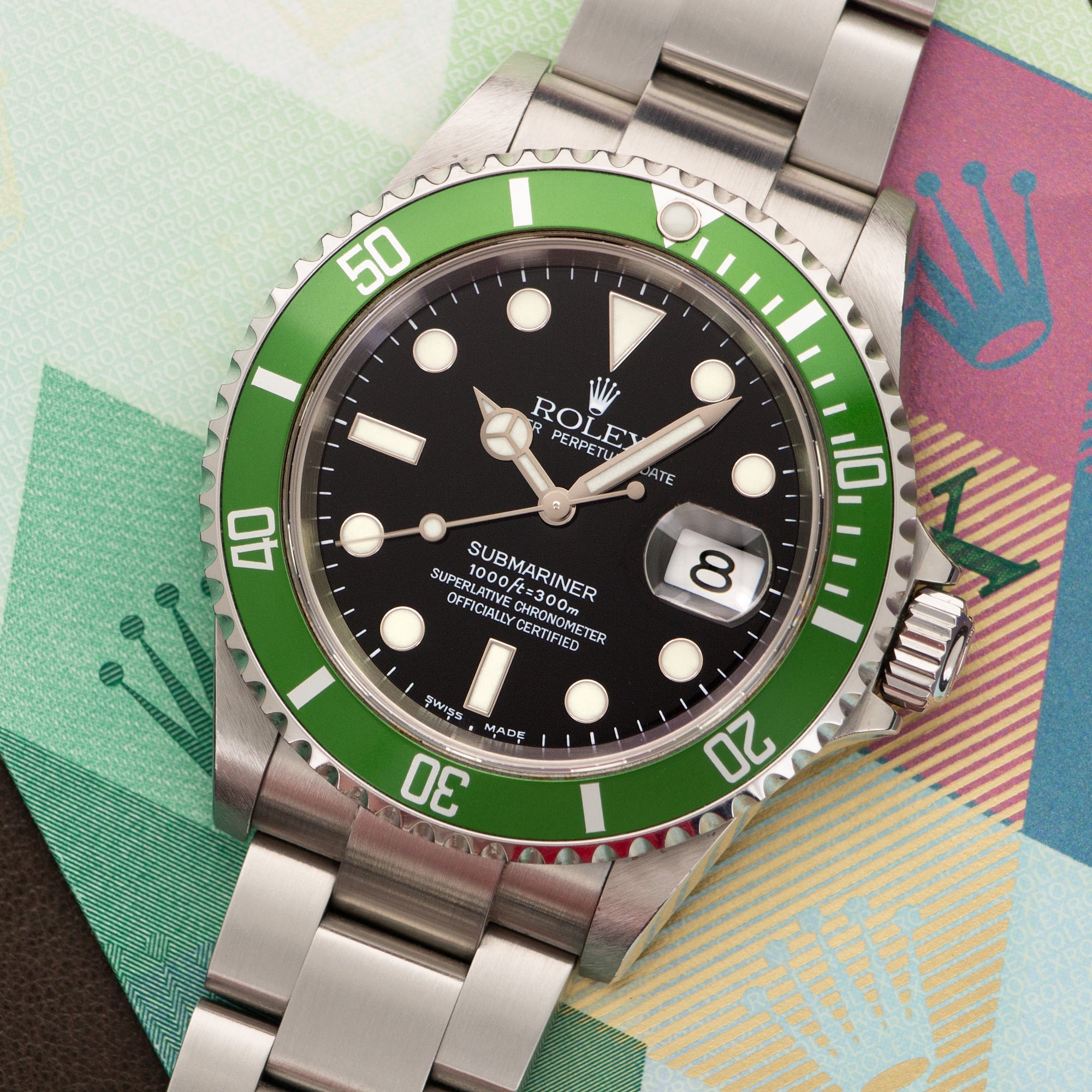 Rolex - Rolex Submariner Flat IV Watch Ref. 16610 with Original Box and Papers - The Keystone Watches