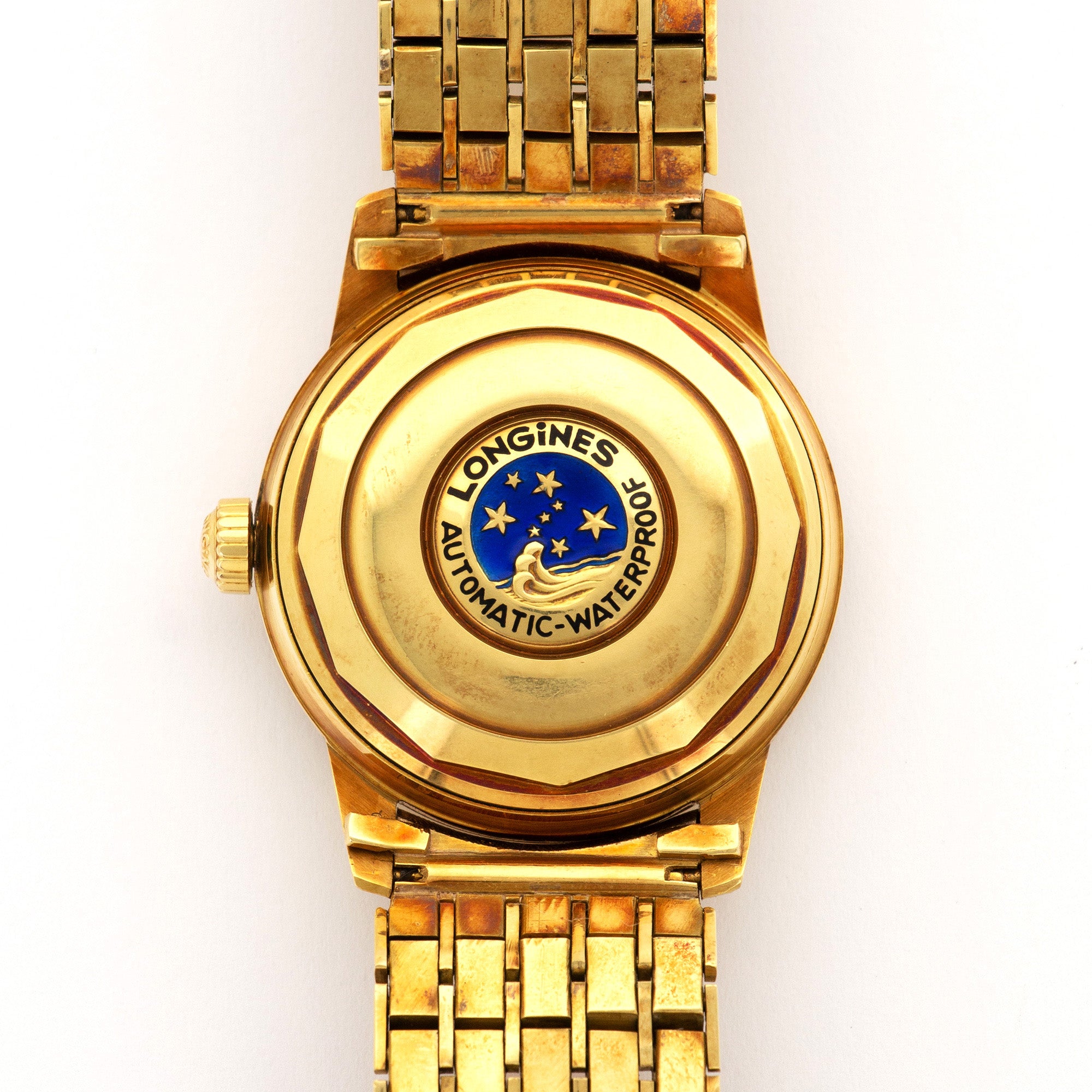 Longines - Longines Yellow Gold Conquest Calendar Watch Ref. 9005 with Original Papers from Cuba - The Keystone Watches