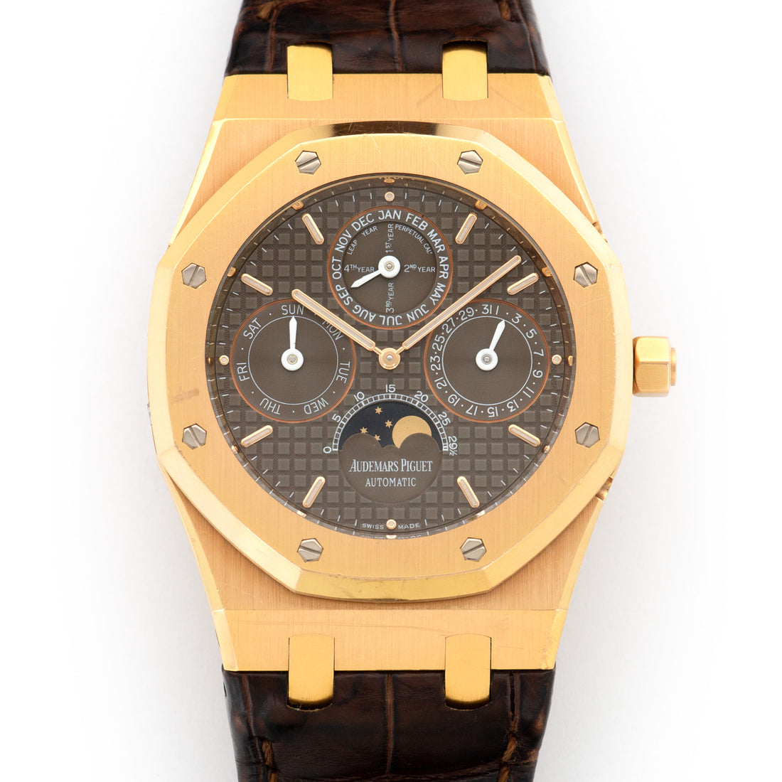Audemars Piguet Rose Gold Royal Oak Perpetual Calendar Watch Ref. 26252
