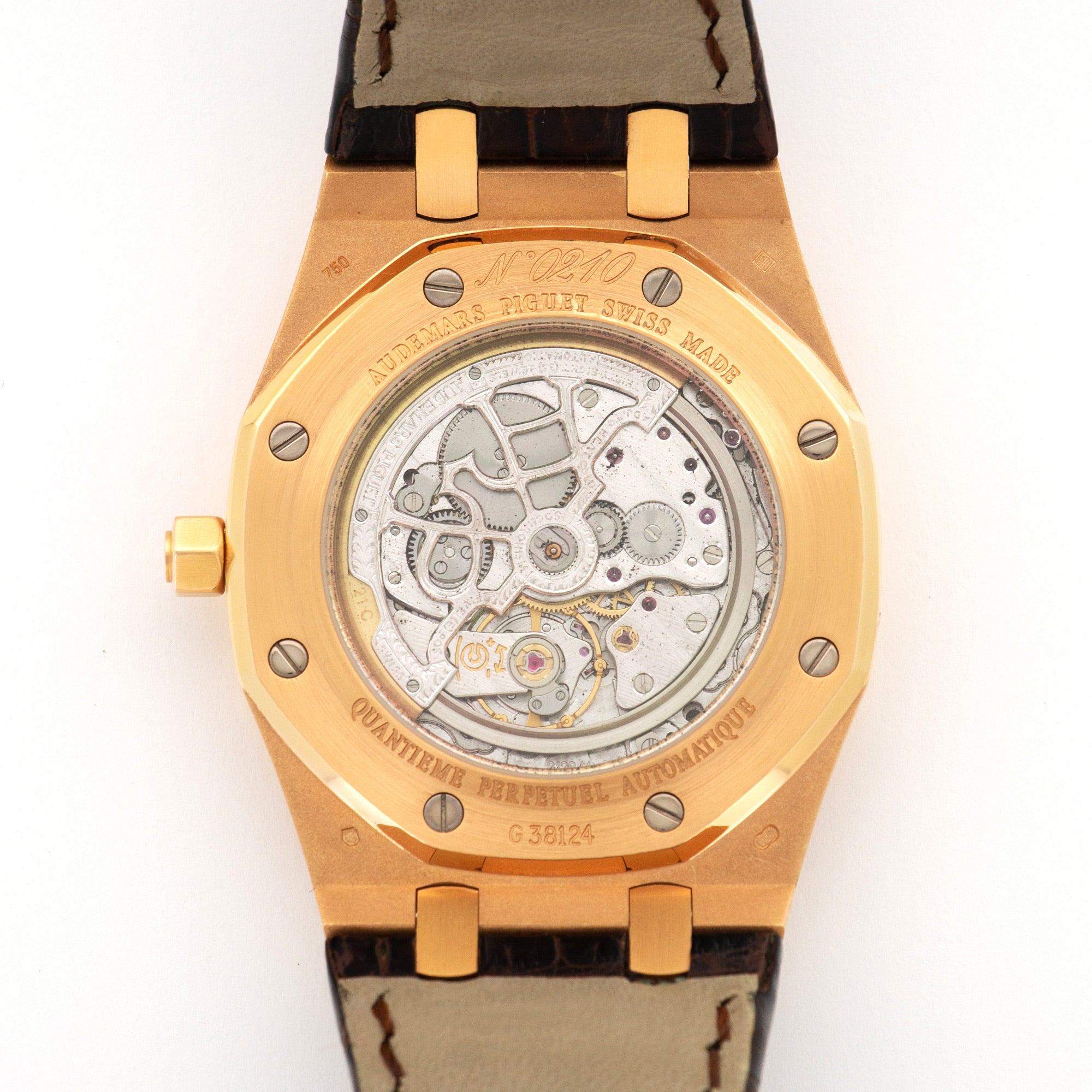 Audemars Piguet - Audemars Piguet Rose Gold Royal Oak Perpetual Calendar Watch Ref. 26252 - The Keystone Watches