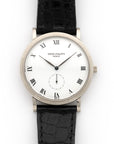 Patek Philippe - Patek Philippe White Gold Calatrava Watch Ref. 3919 - The Keystone Watches