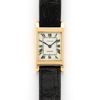 Cartier Yellow Gold Tank Bec dAigle Watch