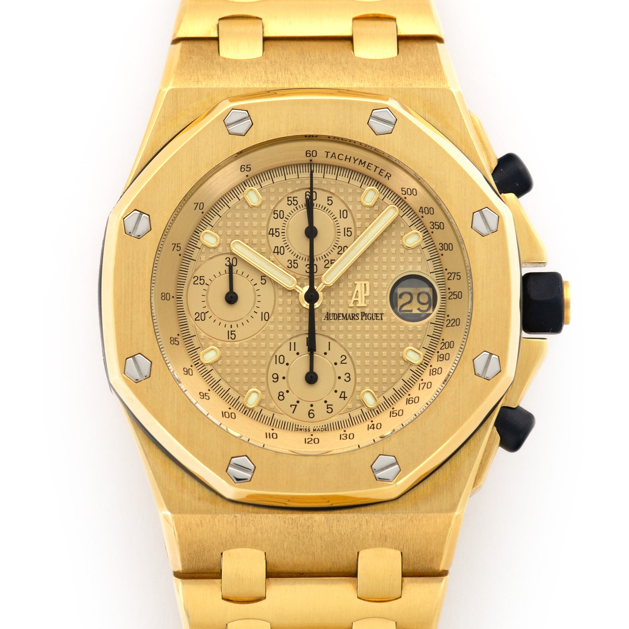 Audemars Piguet - Audemars Piguet Yellow Gold Royal Oak Offshore Watch Ref. 25721 - The Keystone Watches