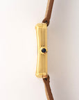 Cartier Yellow Gold Bamboo Coussin Watch