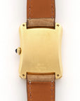 Cartier Yellow Gold Bamboo Coussin Watch