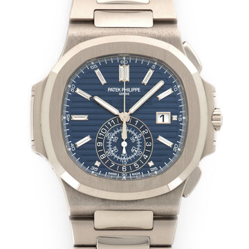 Patek Philippe White Gold Nautilus Chronograph Watch Ref. 5976