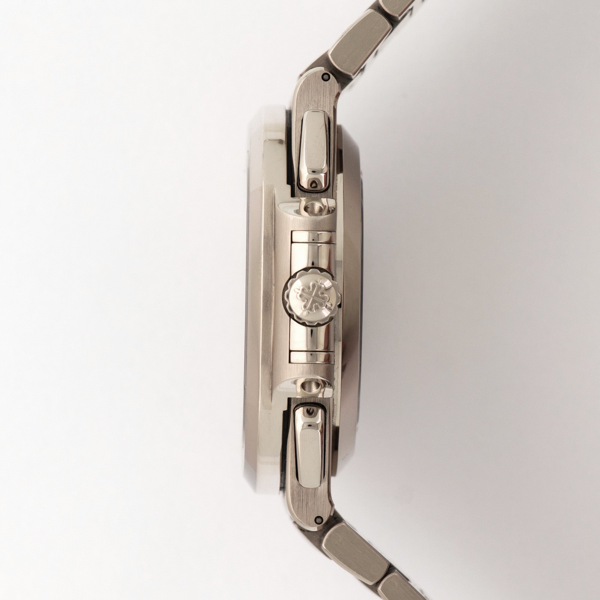 Patek Philippe - Patek Philippe White Gold Nautilus Chronograph Watch Ref. 5976 - The Keystone Watches