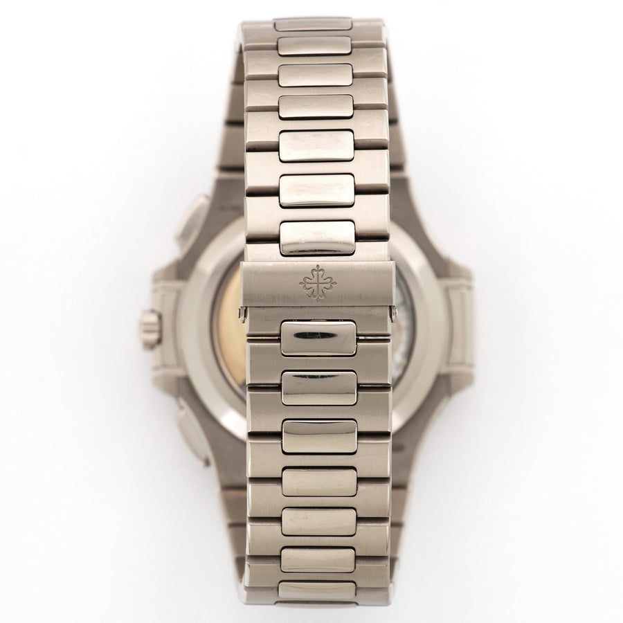 Patek Philippe White Gold Nautilus Chronograph Watch Ref. 5976