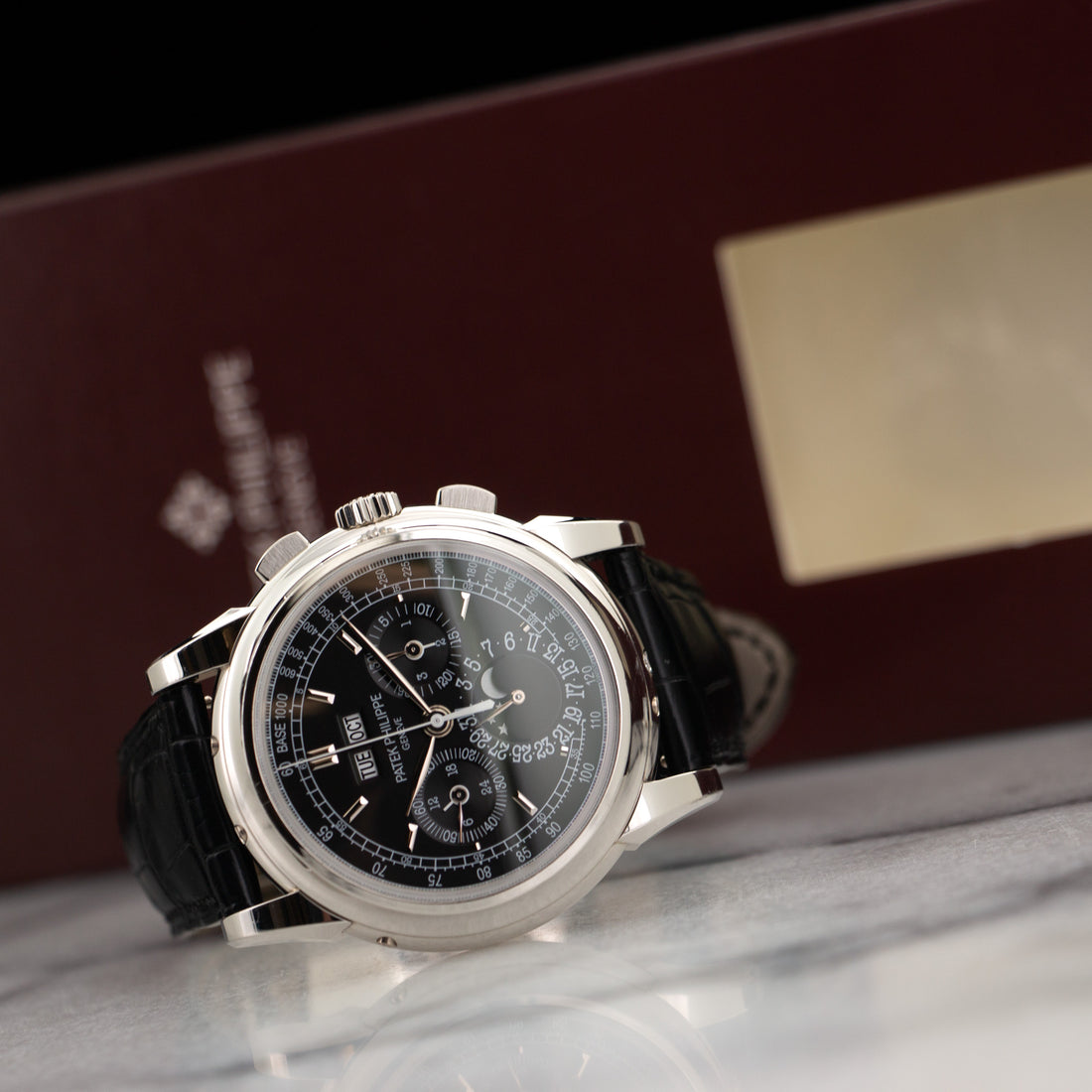 Patek Philippe Platinum Perpetual Calendar Chronograph Ref. 5970